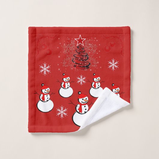 SUZANNE ELIZABETH CHRISTMAS COLLECTIE BAD HANDDOEK (Wasdoekje)