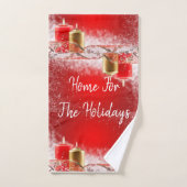 Suzanne Elizabeth Christmas Collectie - Badkamer T Bad Handdoek (Handdoek)