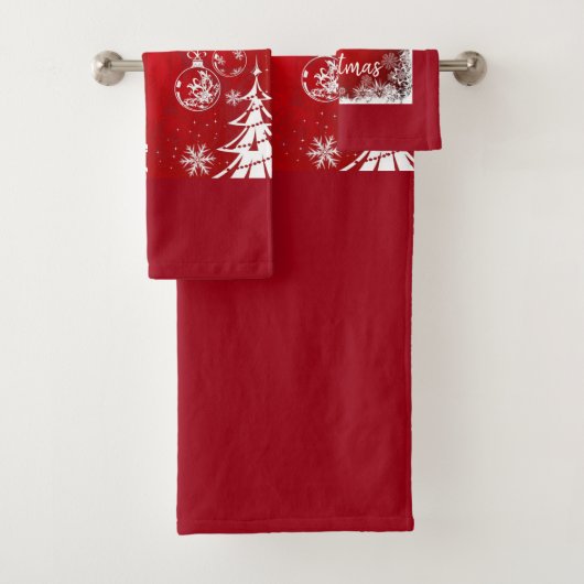 Suzanne Elizabeth Christmas Collectie - Badkamer T Bad Handdoek (Insitu)