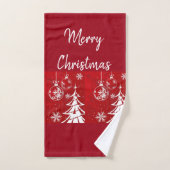 Suzanne Elizabeth Christmas Collectie - Badkamer T Bad Handdoek (Handdoek)