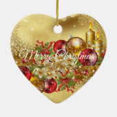 SUZANNE ELIZABETH CHRISTMAS COLLECTIE CERAMIC ORN KERAMISCH ORNAMENT (Achterkant)