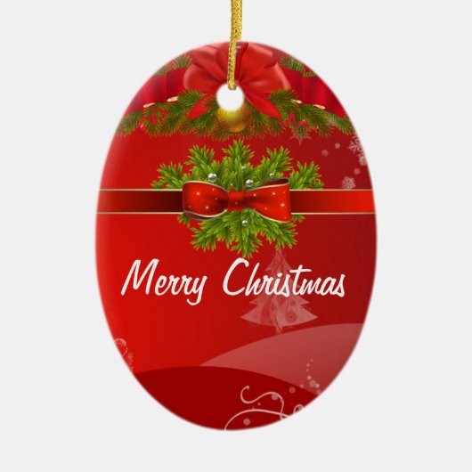 SUZANNE ELIZABETH CHRISTMAS COLLECTIE KERAMISCH ORNAMENT (Voorkant)