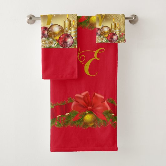 Suzanne Elizabeth Christmas Collection - Bad Handdoek (Insitu)