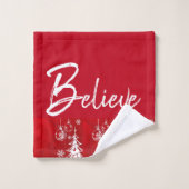 Suzanne Elizabeth Collectie voor kerstmis - Bad Handdoek (Wasdoekje)