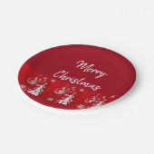 Suzanne Elizabeth Collectie voor kerstmis - Papieren Bordje (Gekanteld)