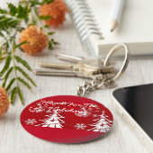 Suzanne Elizabeth Collectie voor kerstmis - Sleutelhanger (Zijkant)