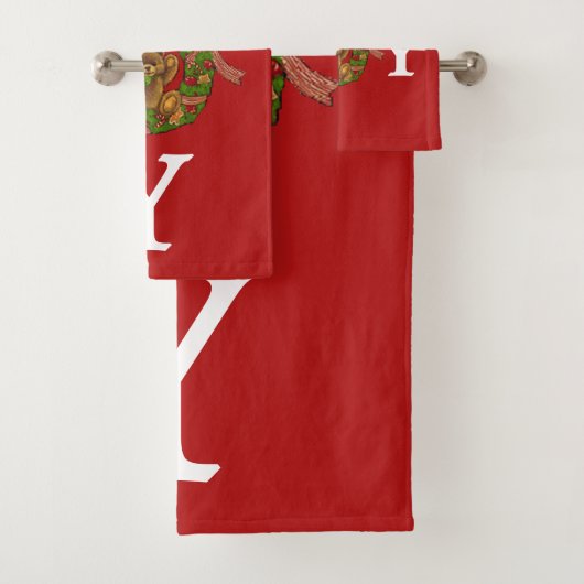 Suzanne Elizabeth Kerstcollectie Bad Handdoek (Insitu)