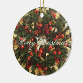 Suzanne Elizabeth kerstCollectie - Holiday Keramisch Ornament (Links)