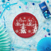 Suzanne Elizabeth kerstCollectie - Holiday Papieren Bordje (Feest)