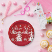 Suzanne Elizabeth kerstCollectie - Holiday Papieren Bordje (Feest)