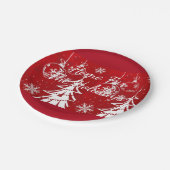 Suzanne Elizabeth kerstCollectie - Holiday Papieren Bordje (Gekanteld)