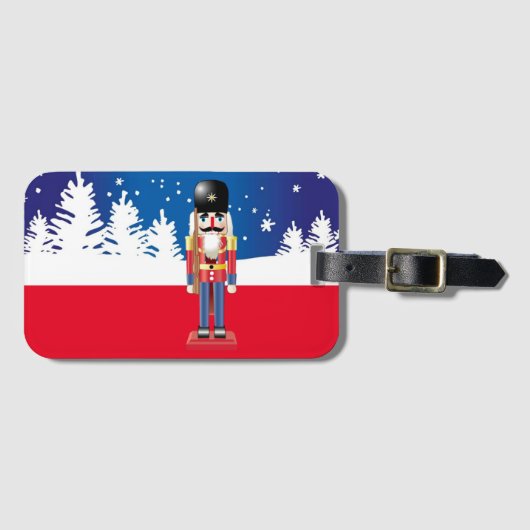 Suzanne Elizabeth Kerstcollectie - Kerst Bagagelabel (Voorkant (horizontaal))