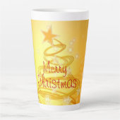 Suzanne Elizabeth Kerstcollectie Latte Mok (Voorkant)