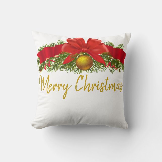 Suzanne Elizabeth kerstCollectie - Throw Pill Kussen (Voorkant)