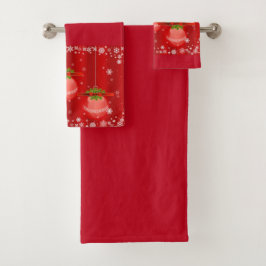 Suzanne Elizabeth Kerstfeest Collectie Holiday Bad Handdoek