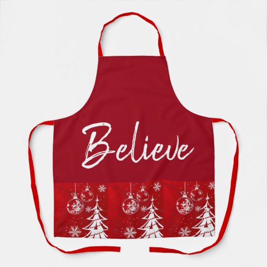 Suzanne Elizabeth Kerstmis Collectie - Apron Schort (Voorkant)