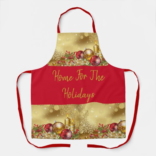 Suzanne Elizabeth Kerstmis Collectie - Apron Schort (Voorkant)