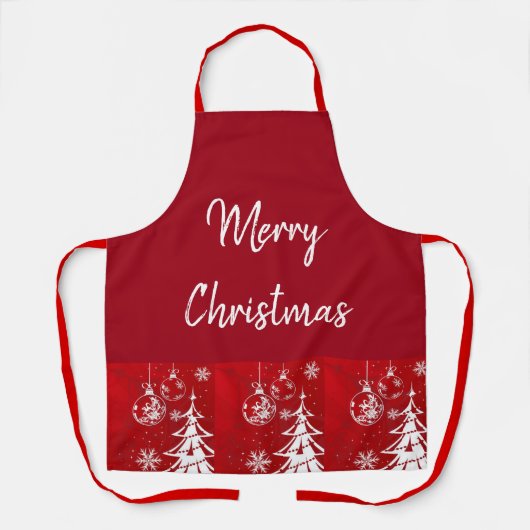 Suzanne Elizabeth Kerstmis Collectie - Apron Schort (Voorkant)