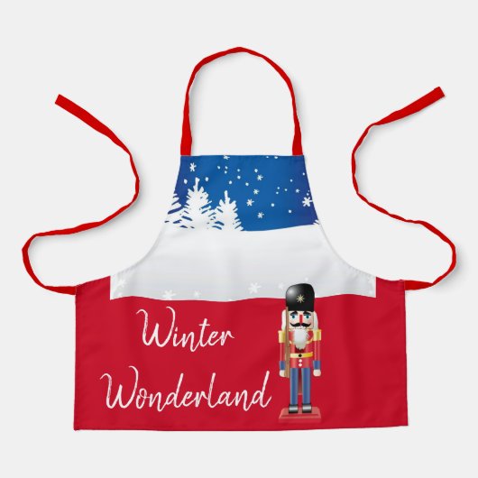 Suzanne Elizabeth Kerstmis Collectie - Apron Schort (Voorkant)