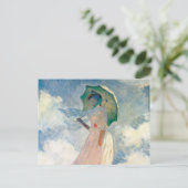 Suzanne Hoplanné, dochter van Hoplanné, tweede vro Briefkaart (Staand voorkant)