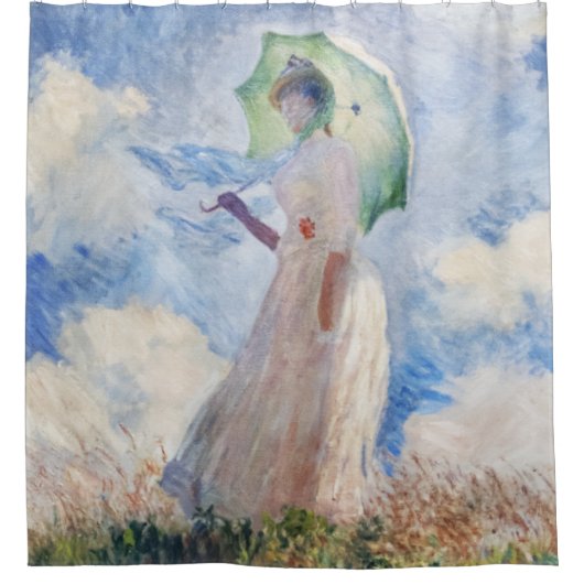 Suzanne Hoschedé van Claude Monet (1886) Douchegordijn (Voorkant)
