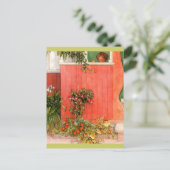 Suzanne op de Porch Briefkaart (Staand voorkant)