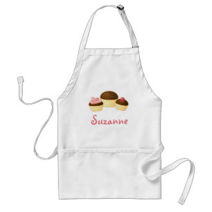 Suzanne Personalized Cupcake Apron Standaard Schort