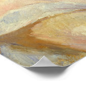 Suzanne Valadon, 1885 by Pierre-Auguste Renoir Poster (Hoek)