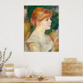 Suzanne Valadon - Auguste Renoir Fine Art Poster (Keuken)
