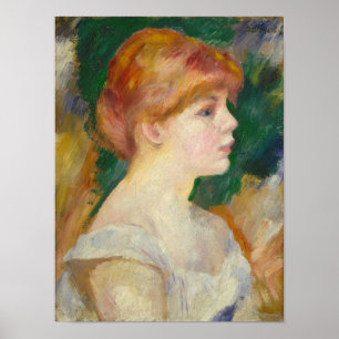 Suzanne Valadon, c.1885 (olie op canvas) Poster