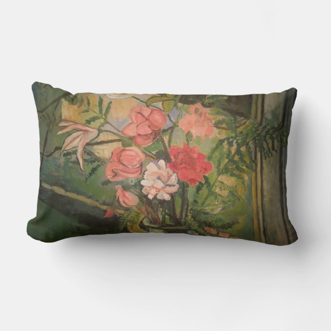 Suzanne Valadon Flowers voor een Venster Kussen (Voorkant)