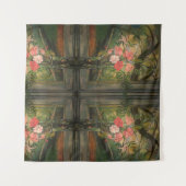 Suzanne Valadon Flowers voor een Venster Wandkleed (Voorkant (horizontaal))