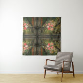 Suzanne Valadon Flowers voor een Venster Wandkleed (In Situ (horizontaal))