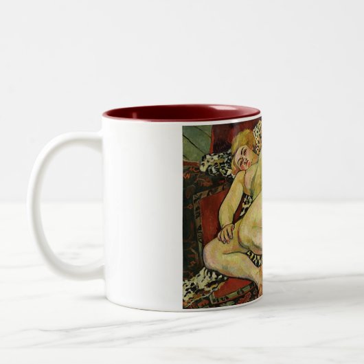 SUZANNE VALADON TWEEKLEURIGE KOFFIEMOK (Links)
