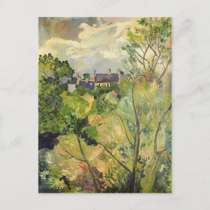 Suzanne Valadon - Uitzicht van Mijn Venster in Gen Briefkaart