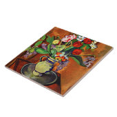 Suzanne Valadon - Vase of Flowers, 1930 Tegeltje (Zijkant)