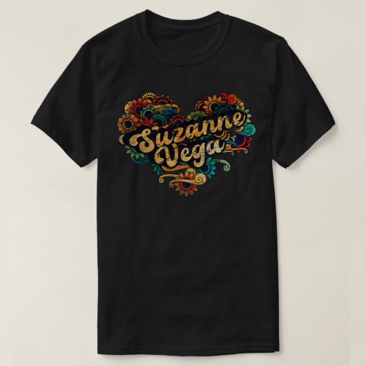 Suzanne Vega T-shirt (Design voorkant)