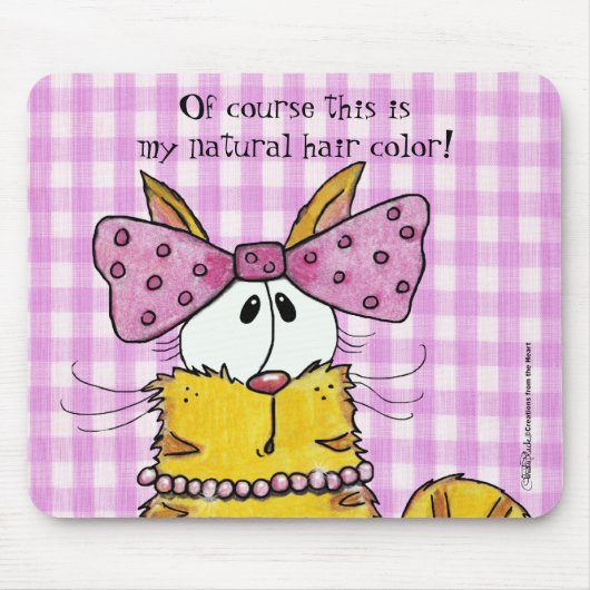 Suzette-Dainty-Kat Muismat (Voorkant)