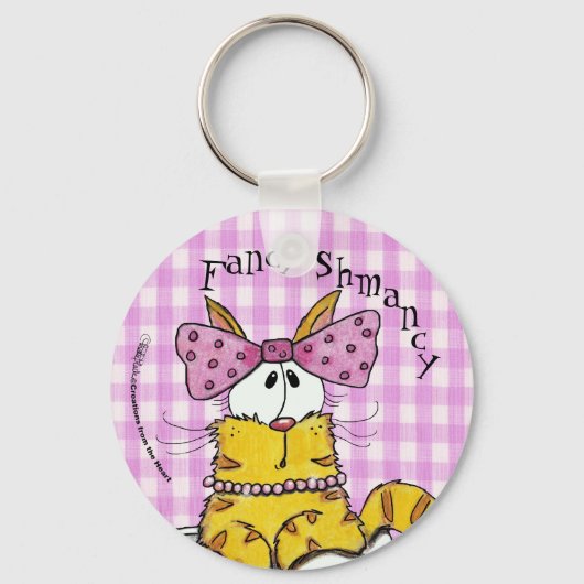 Suzette-Dainty-Kat Sleutelhanger (Voorkant)