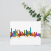 Suzhou China Skyline Briefkaart (Staand voorkant)