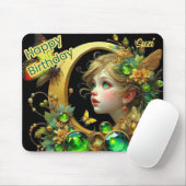 SUZI ~ Green Eyed Fairy ~ Mousepad Muismat (Met muis)