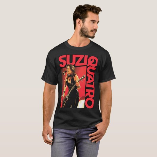 Suzi Quatro T-shirt (Voorkant volledig)