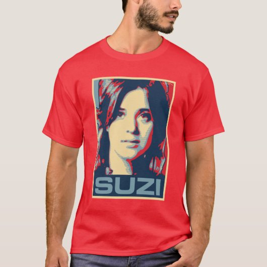 Suzi retro t-shirt (Voorkant)