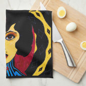Suzie de Sorceress Kitchen Towel Theedoek (Quarter Fold)