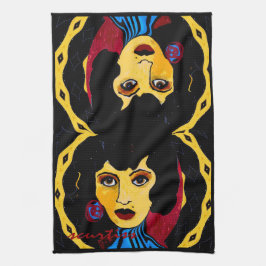 Suzie de Sorceress Kitchen Towel Theedoek