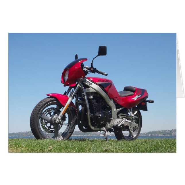 Suzuki 1992 GS500E (Voorkant Horizontaal)