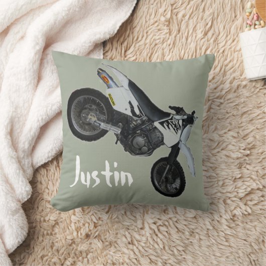 Suzuki DR Dirt Bike Motorcycle Pillow Kussen (Deken)