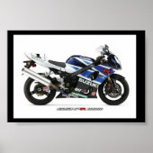 Suzuki GSX-R1000 Poster (Voorkant)