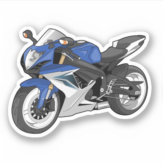 Suzuki GSX-R Sticker (Voorkant)