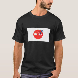 Suzuki Hayabusa Japanse vlag/NASA Parody Shirt